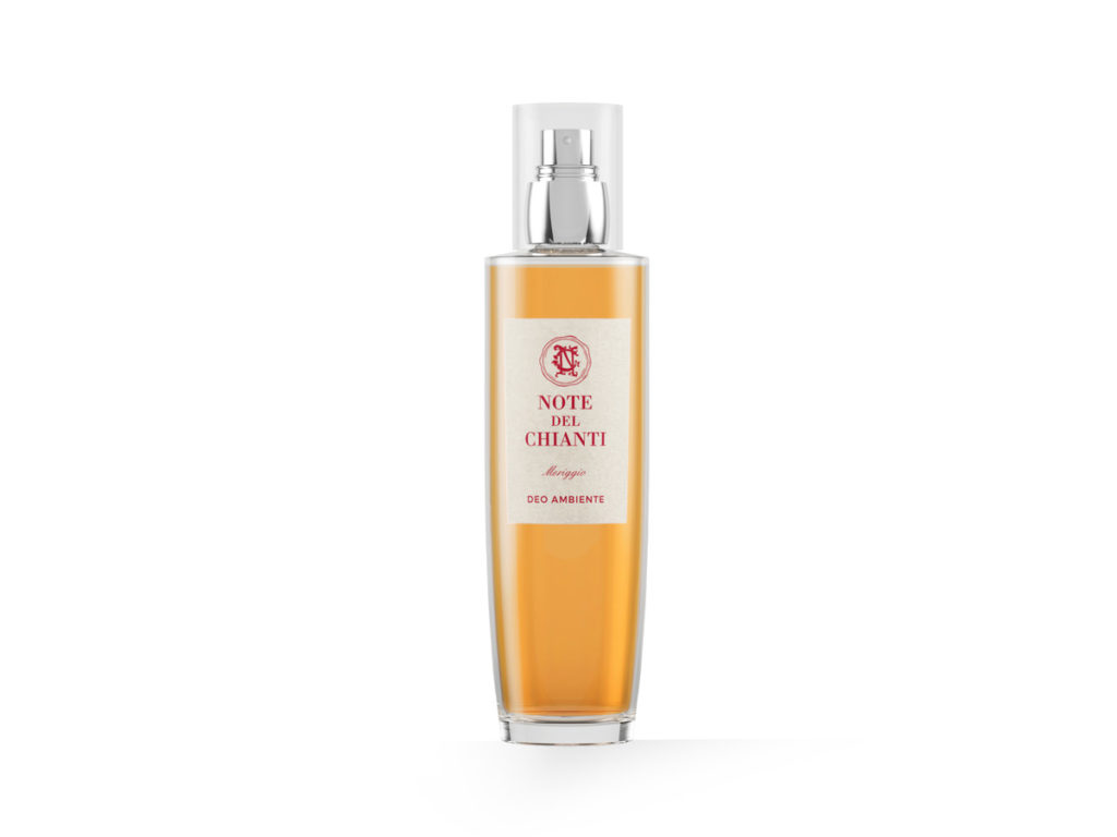 deodorante per ambiente spray linea Meriggio di Note del Chianti