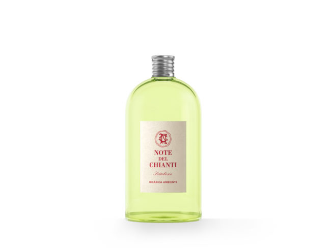 Sottobosco, a home fragrance refill realized by Note del Chianti